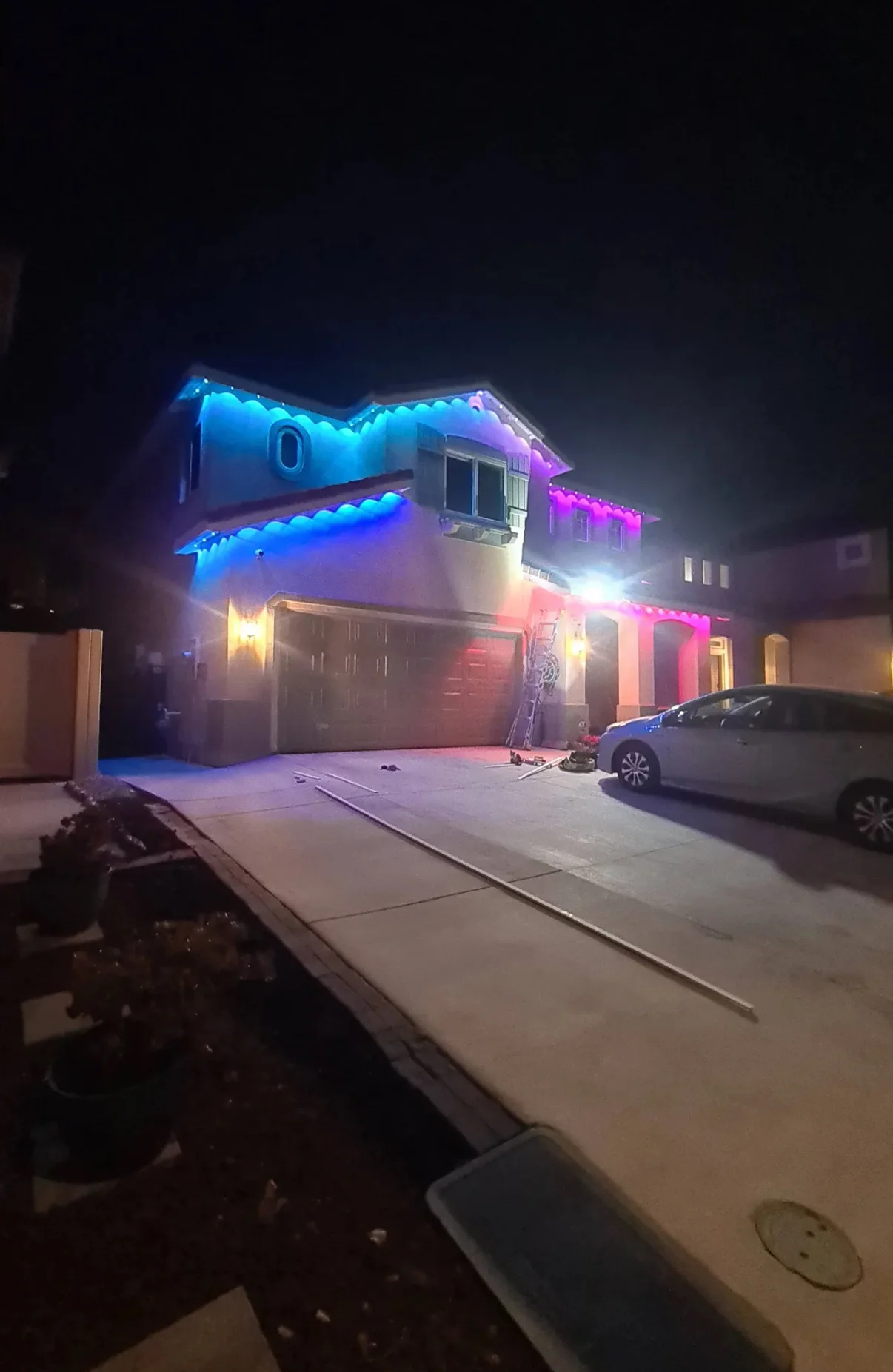 Holiday lights installation and removal — Irvine, CA
